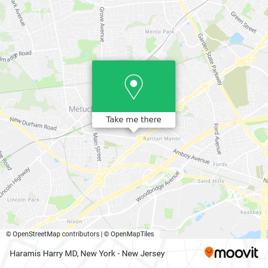 Mapa de Haramis Harry MD