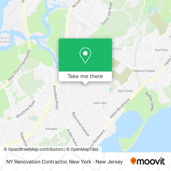 Mapa de NY Renovation Contractor