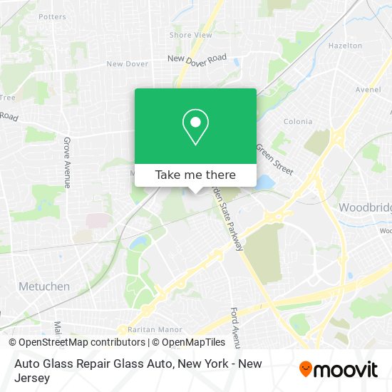 Auto Glass Repair Glass Auto map