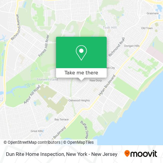 Dun Rite Home Inspection map