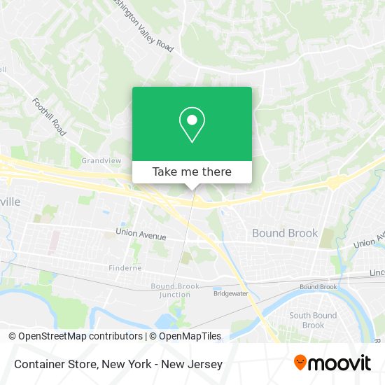 Container Store map