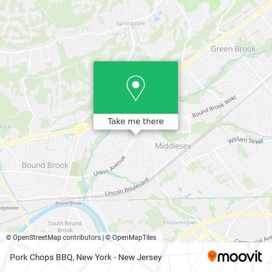 Pork Chops BBQ map