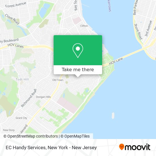 EC Handy Services map