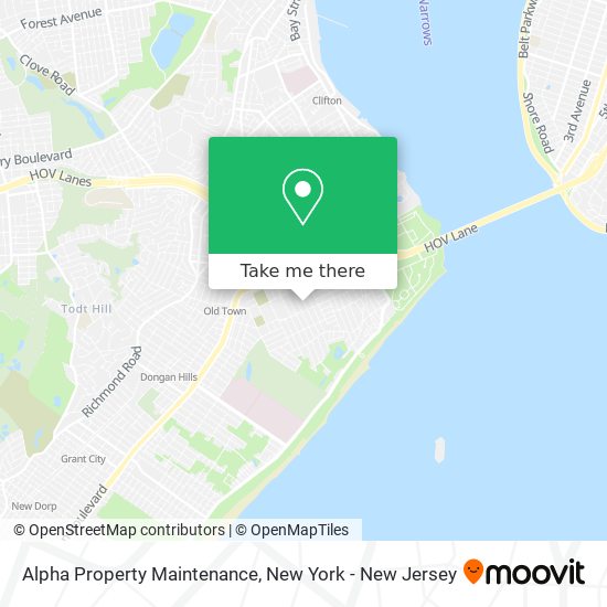 Alpha Property Maintenance map