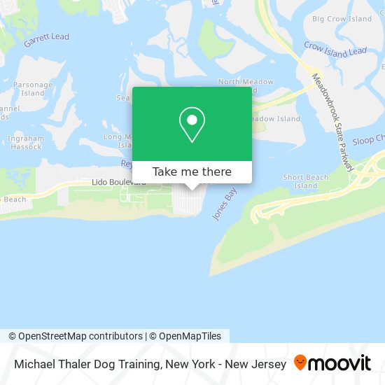 Michael Thaler Dog Training map