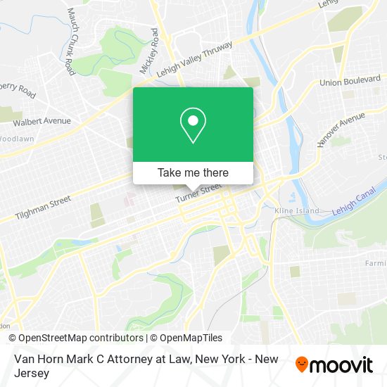 Mapa de Van Horn Mark C Attorney at Law
