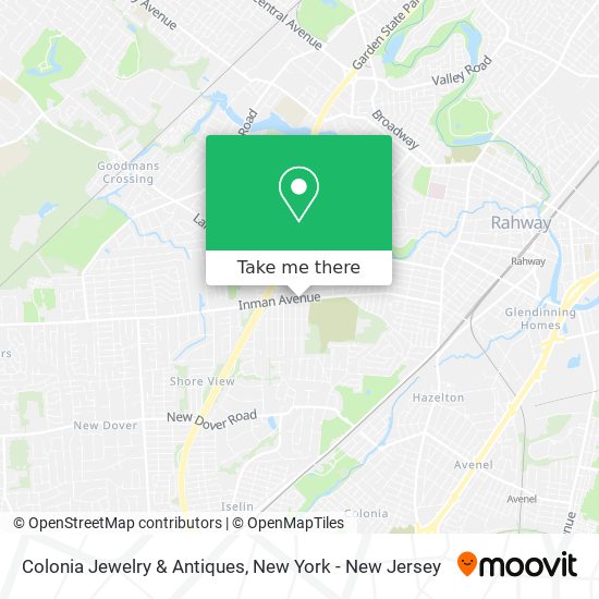 Colonia Jewelry & Antiques map