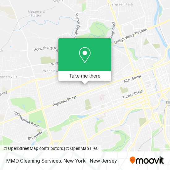 Mapa de MMD Cleaning Services