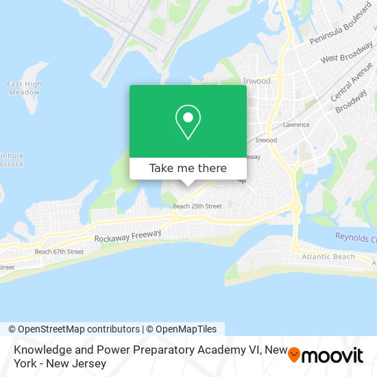 Mapa de Knowledge and Power Preparatory Academy VI