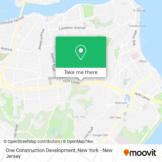 Mapa de One Construction Development