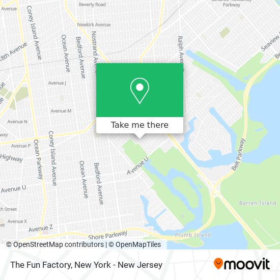 Mapa de The Fun Factory