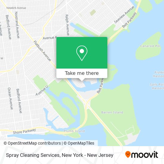 Spray Cleaning Services map