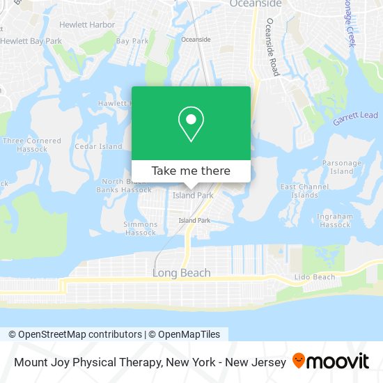 Mapa de Mount Joy Physical Therapy