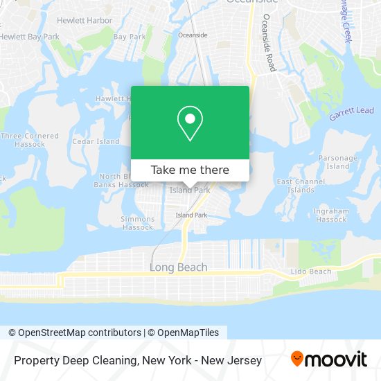 Property Deep Cleaning map