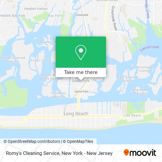 Romy's Cleaning Service map
