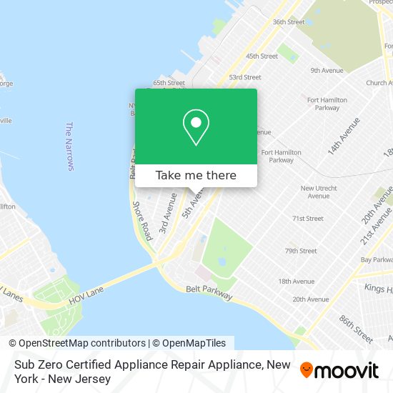 Sub Zero Certified Appliance Repair Appliance map