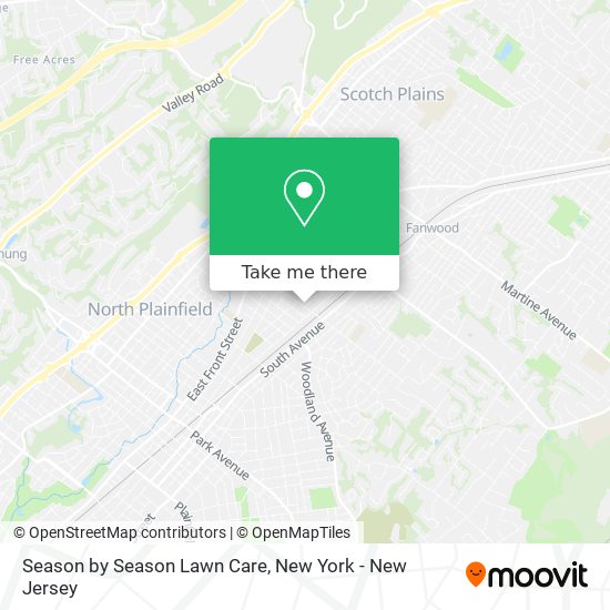 Season by Season Lawn Care map