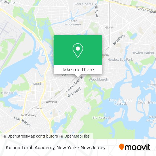 Kulanu Torah Academy map