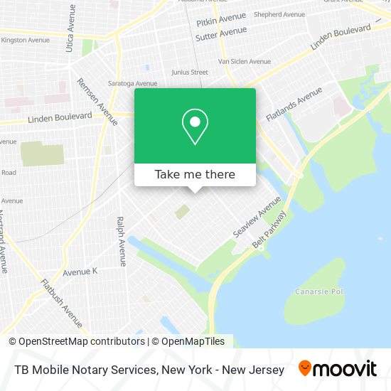 TB Mobile Notary Services map