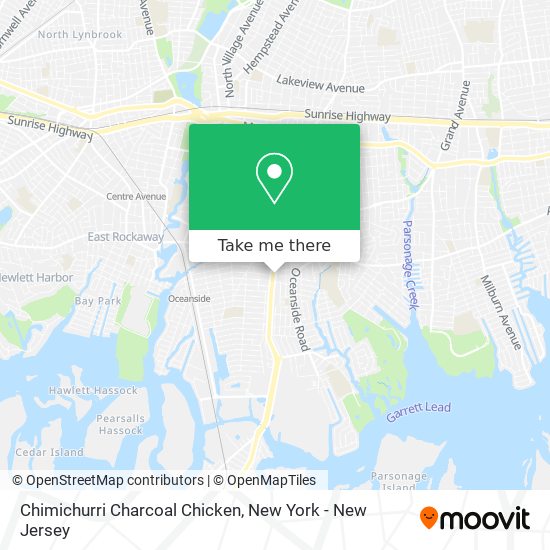 Mapa de Chimichurri Charcoal Chicken