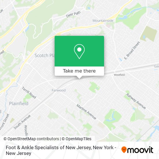 Mapa de Foot & Ankle Specialists of New Jersey