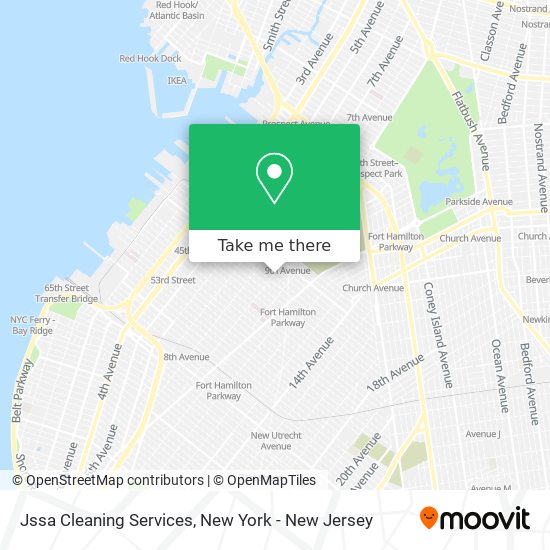 Mapa de Jssa Cleaning Services