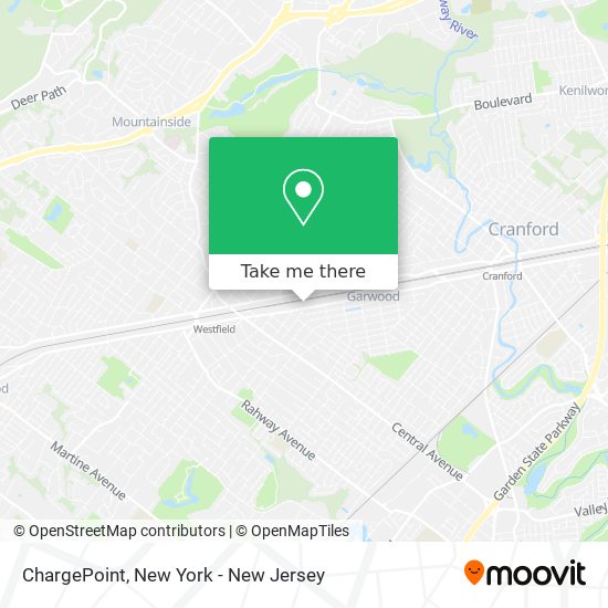 ChargePoint map