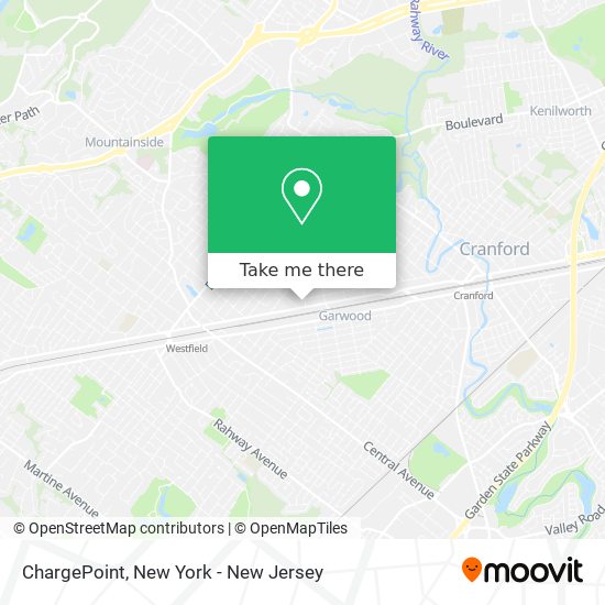 ChargePoint map