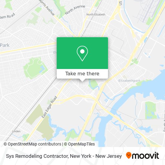 Mapa de Sys Remodeling Contractor