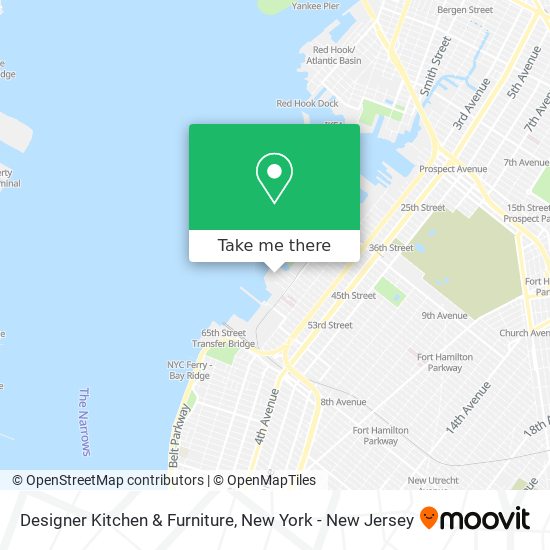 Designer Kitchen & Furniture map