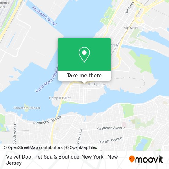 Mapa de Velvet Door Pet Spa & Boutique