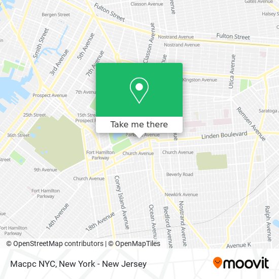 Macpc NYC map