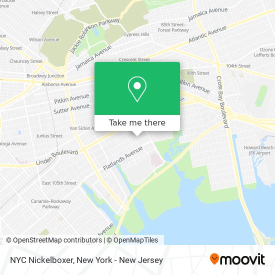 NYC Nickelboxer map