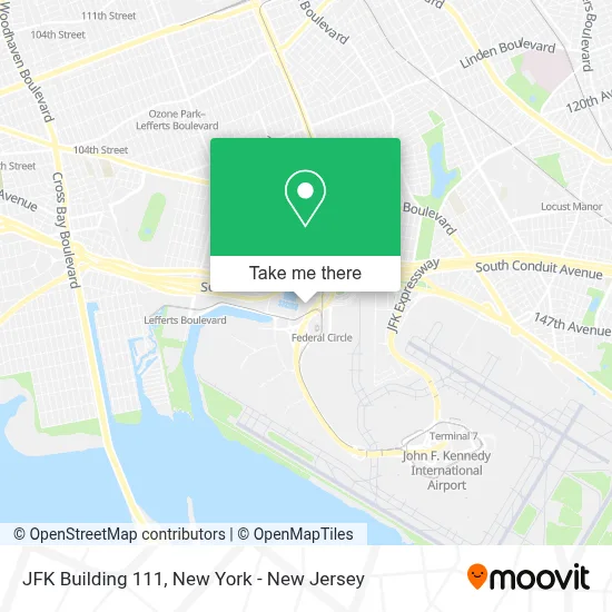How to Get to JFK Building 111 in Queens by Bus, Subway or Light Rail?