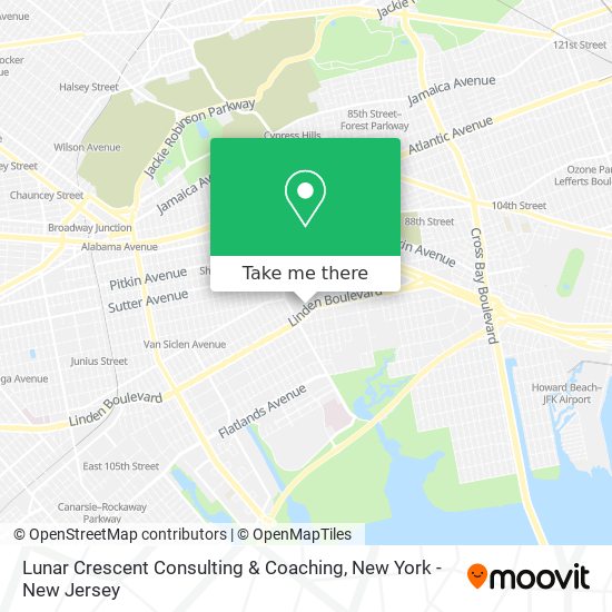 Lunar Crescent Consulting & Coaching map