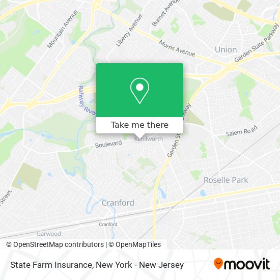 State Farm Insurance map