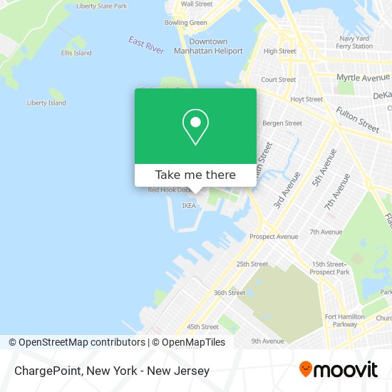 ChargePoint map