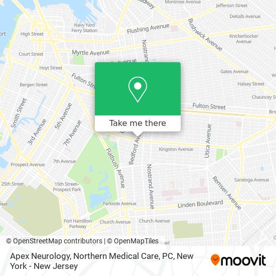 Apex Neurology, Northern Medical Care, PC map