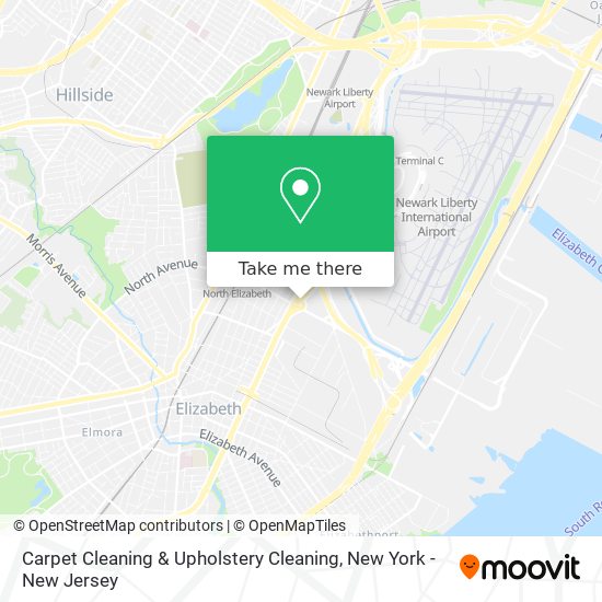 Carpet Cleaning & Upholstery Cleaning map