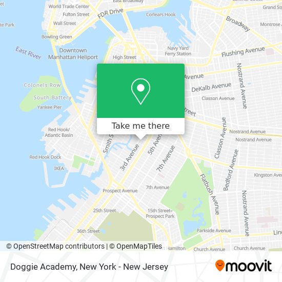 Doggie Academy map