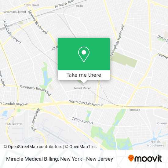 Miracle Medical Billing map