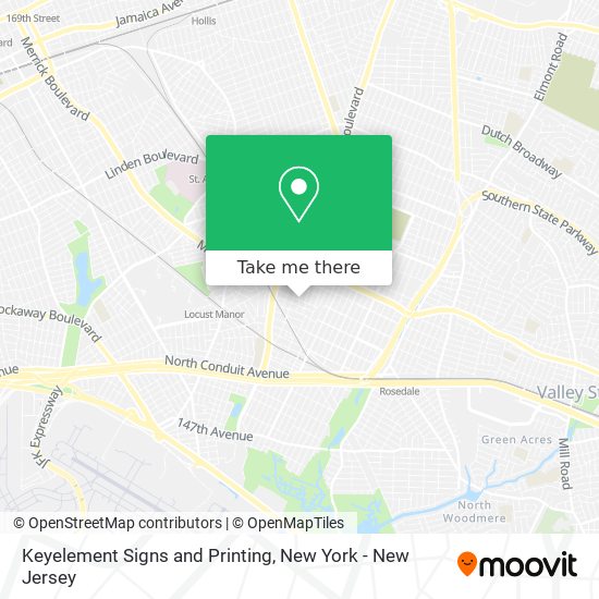 Mapa de Keyelement Signs and Printing