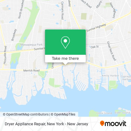 Mapa de Dryer Appliance Repair