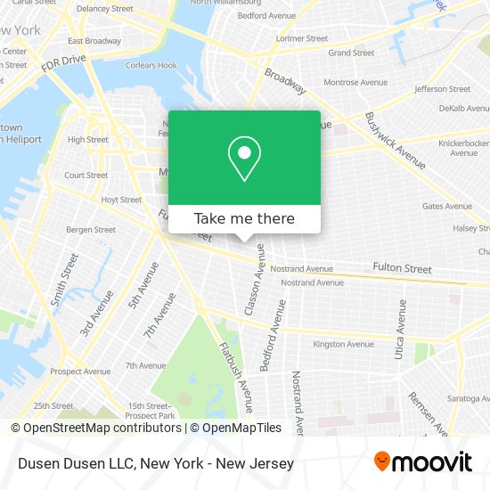 Dusen Dusen LLC map