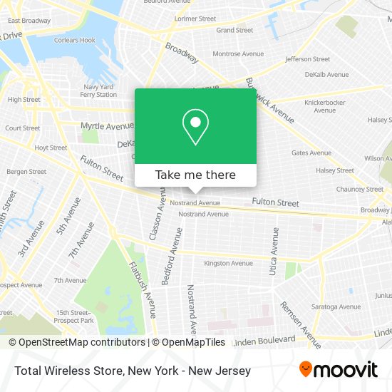 Total Wireless Store map