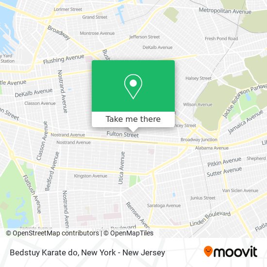 Bedstuy Karate do map