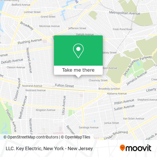 LLC. Key Electric map