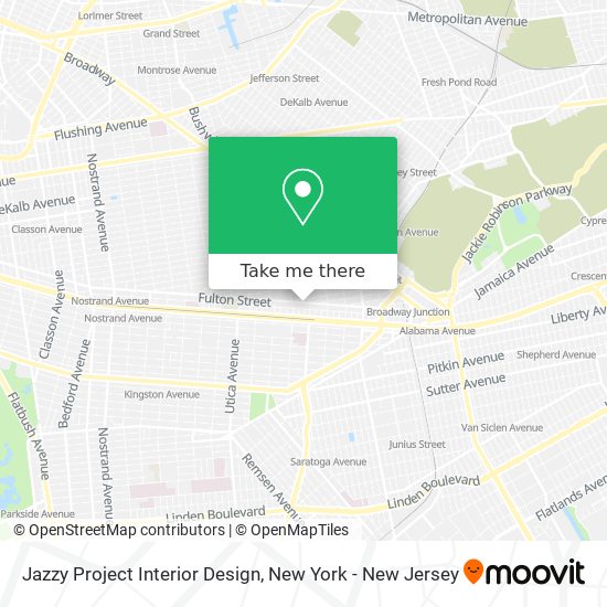 Mapa de Jazzy Project Interior Design