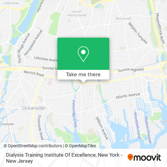 Dialysis Training Institute Of Excellence map