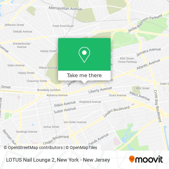 Mapa de LOTUS Nail Lounge 2